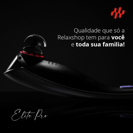 Imagem de Massageador Elétrico Profissional Elite Pro Corporal Portátil Infra