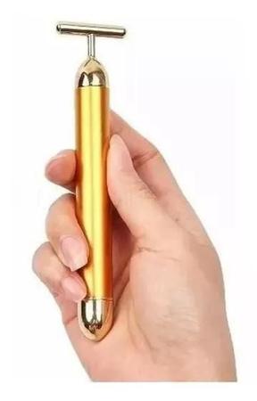 Imagem de Massageador Facial Anti-ruga Ouro 24k Derma roller BeautyBar