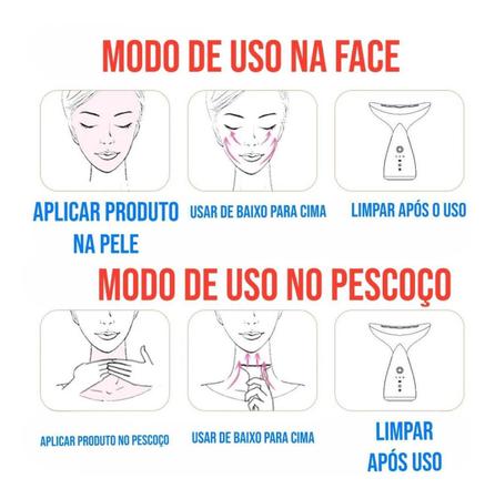 Imagem de Massageador Facial De Pescoço Anti Rugas Papada Já
