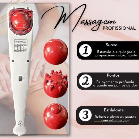 Imagem de Massageador Infravermelho  110v Ponto Percussão