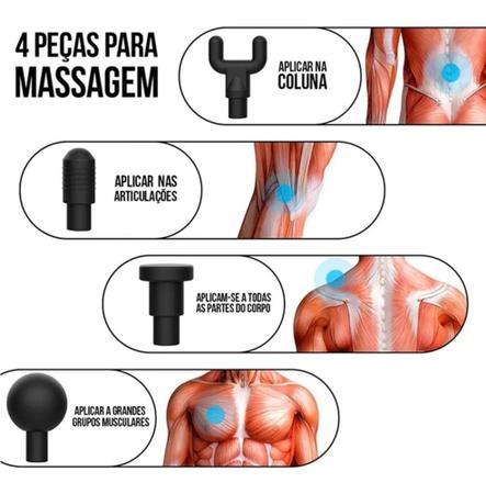 Imagem de Massageador Muscular Elétrico Portátil Profissional