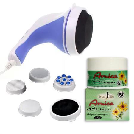 Imagem de Massageador Orbital Spin Tone 110V e Gel Arnica