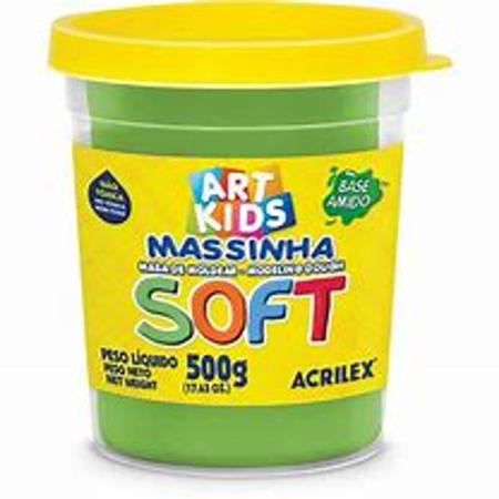 Imagem de Massinha  de Modelar Soft 500g Acrilex