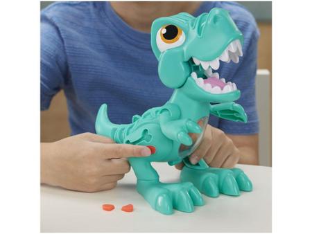 Imagem de Massinha Dino Crew Play-Doh Rex O Comilão - Hasbro com Acessórios