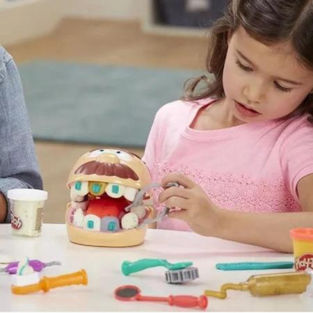 Imagem de Massinha Play-Doh Brincando de Dentista Hasbro - com Acessórios