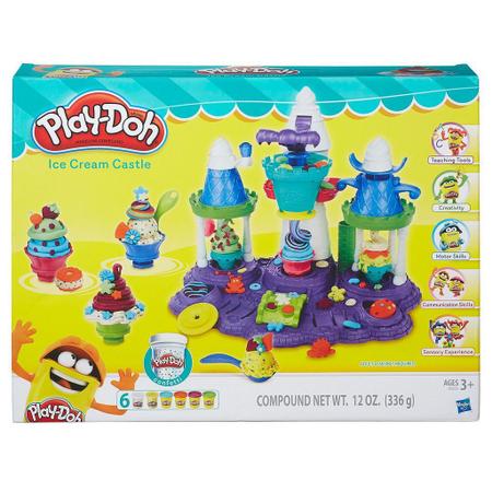 KIT MASSINHA Super Massa Sorvetinho Estrela + Play-Doh Town Hasbro :  : Brinquedos e Jogos