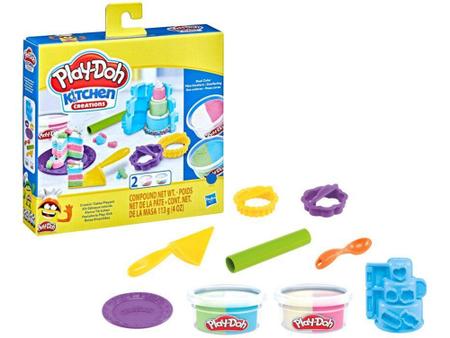 Imagem de Massinha Play-Doh Kit Bolos Divertidos Hasbro - com Acessórios