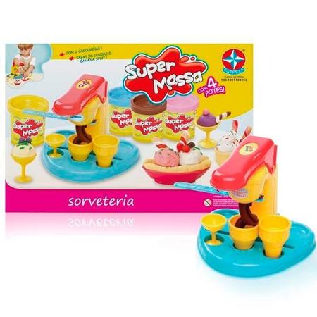 Massinha Super Massa Sorvetinho Brinquedos estrela