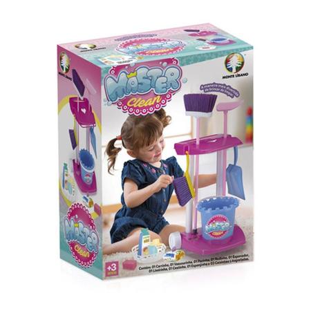Master Clean Brinquedo Kit de Limpeza Monte Libano Imagem de Master Clean Brinquedo Kit de Limpeza Monte Libano