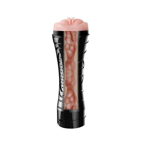Imagem de Masturbador Lanterna Masculino com vibração e Formato Vagina
