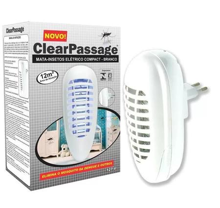 Imagem de Mata insetos branco 127v clear passage