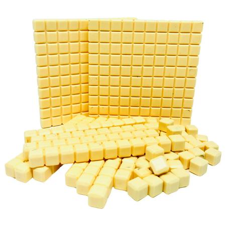 Imagem de Material Dourado Matemática Individual de Plástico 62 Peças