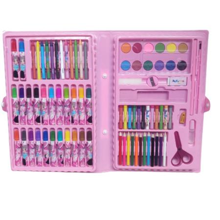 Kit Escolar Jardim Infantil Desenho E Pintura Arte 16 Peças - Shop Macrozao