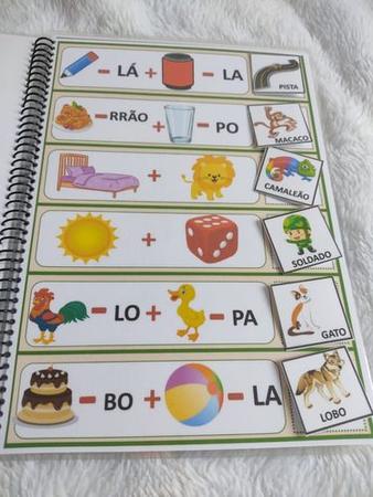 Material Para Alfabetização Dislexia E Crianças De 5 Anos - T&D JOGOS  EDUCATIVOS - Jogos Educativos - Magazine Luiza