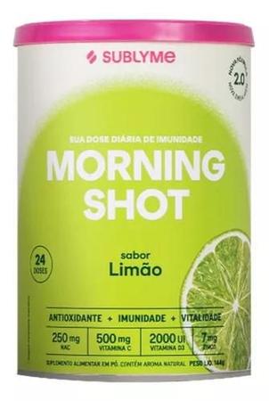 Imagem de Matinal Morning Shot 2.0-sublyme Lata 150g Limão Imunidade