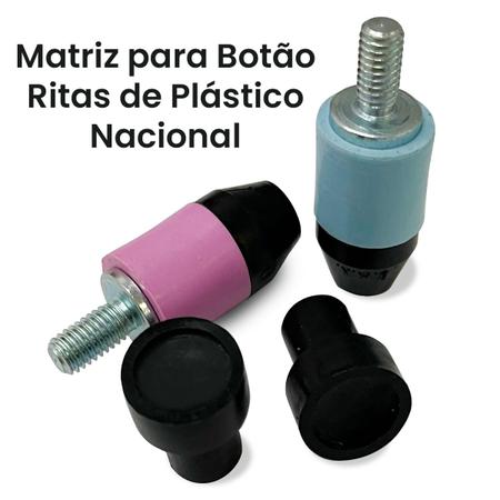 Imagem de Matriz Ritas original de aplicar botões de pressão plástico com maquina manual balancim