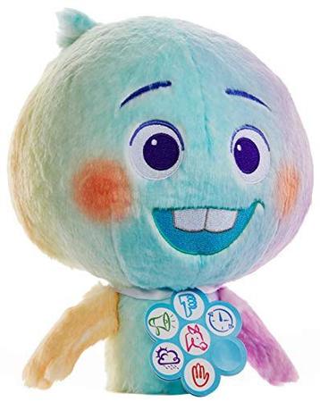 Imagem de Mattel Disney e Pixar Soul 22 apresentam boneca plush colecionável com luzes e sons, 11 em altura huggable stuffed personagem brinquedo com olhar autêntico filme, presente de colecionadores