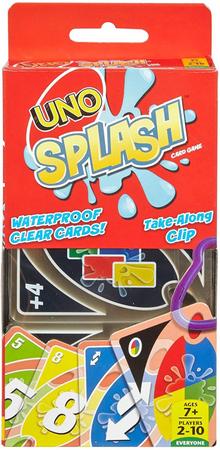Imagem de Mattel Games UNO Splash Card Game, Sortido (DHW42)