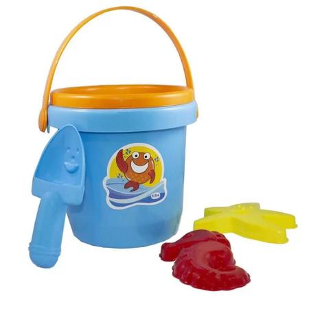 Max balde pe na areia tilin - PLASTILINDO Imagem de Max balde pe na areia tilin