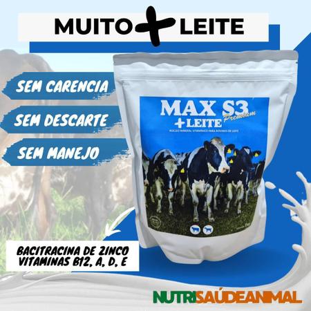 Imagem de Max S3 Premium + Leite - Núcleo Mineral Bovinos De Leite