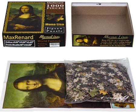 Puzzle CLEMENTONI Leonardo: Gioconda (1000 Peças)