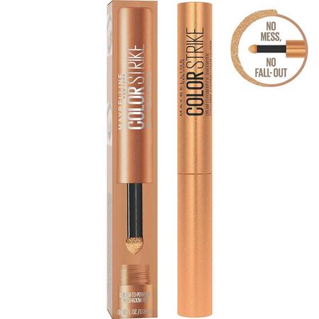 Maybelline Color Strike Caneta Sombra Cor: 45 Flash Metálico Imagem de Maybelline Color Strike Caneta Sombra Cor: 45 Flash Metálico
