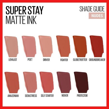 Imagem de Maybelline Superstay Matte Ink Batom Líquido Cor: Seductress