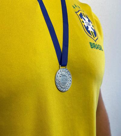 MEDALHAS ESPORTIVAS PREMIAÇÃO HONRA AO MÉRITO 36 MM - CRESPAR