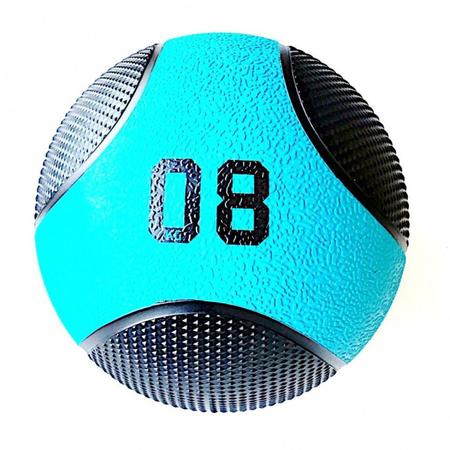Imagem de Medicine Ball 8Kg PRO - Bola de Pilates para Treino Funcional