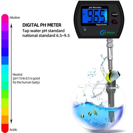 Imagem de Medidor pH Online Digital Água Aquário e Piscina