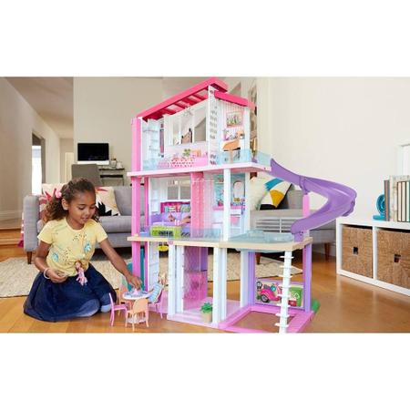 Casa Barbie Mega Mansão Com Elevador Casa Dos Sonhos - Mattel - Casinha de  Boneca - Magazine Luiza