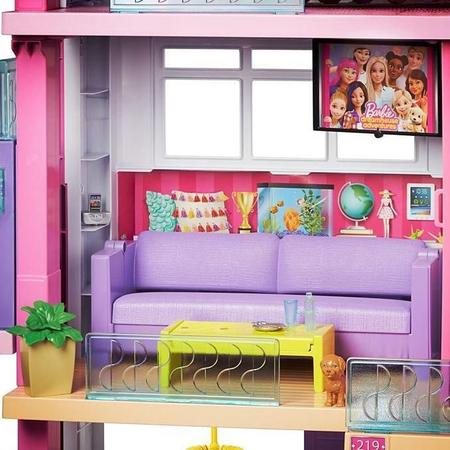 Casa Barbie Mega Mansão Com Elevador Casa Dos Sonhos - Mattel - Casinha de  Boneca - Magazine Luiza