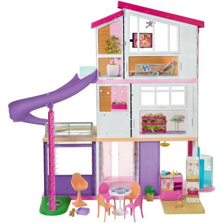 Casa Barbie Mega Mansão Com Elevador Casa Dos Sonhos 360 - Mattel Gnh53 -  Casinha de Boneca - Magazine Luiza