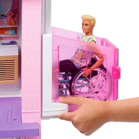Casa de Bonecas Dos Sonhos Barbie - Interativa com Luz e Som