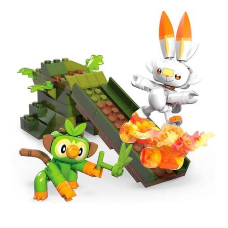 Mega Construx Batalha Pokémon Grookey Ouistempo Chimpep VS Scorbunny  Flambino Hopplo Blocos de Montar Mattel - Brinquedos de Montar e Desmontar  - Magazine Luiza