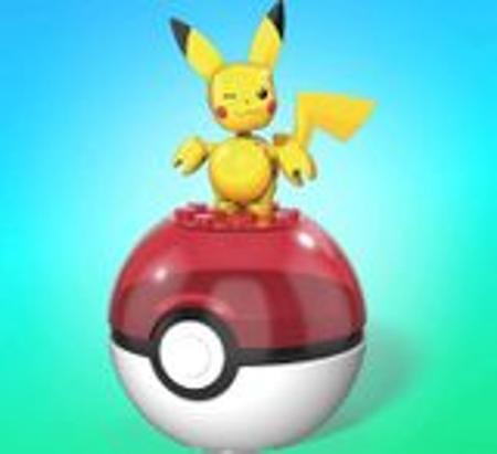 Pokemon Pikachu Pokebola - Mega Construx - Mattel GVK60 - Mattel -  Brinquedos e Games FL Shop