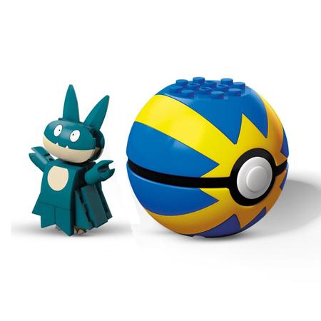 Brinquedo Mega Construx Pokemon + Pokebola - Mattel FPM00