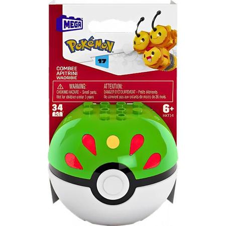 Brinquedo Mega Construx Pokemon + Pokebola - Mattel FPM00 - Brinquedos de  Montar e Desmontar - Magazine Luiza