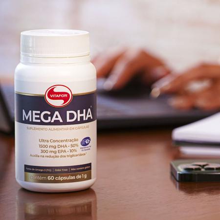 Mega Dha (120caps) - Vitafor - Categorias Menu, Vitaminas, Minerais e  Naturais, Óleo de Peixe/ Ômega 3- GSN Suplementos