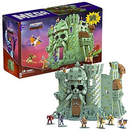 Imagem de Mega Masters of the Universe Castle Grayskull MOTU Collector Construction Set, Construindo brinquedos para meninos, Idades 14+ Amazon Exclusive