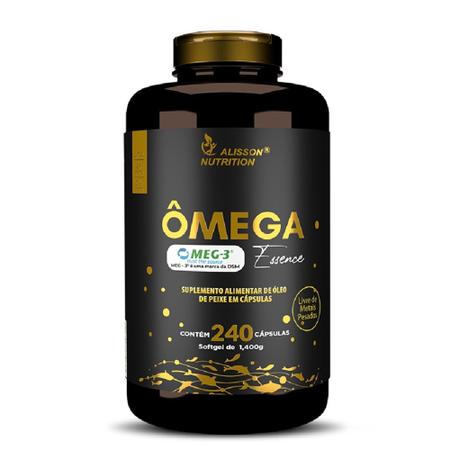 Imagem de Mega Ômega Meg-3 Essence 1000mg 240cáps Alisson Nutrition