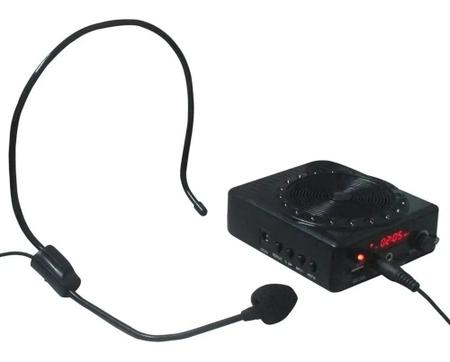 Imagem de Megafone Amplificador Voz Microfone Multi Função / Radio Fm USB