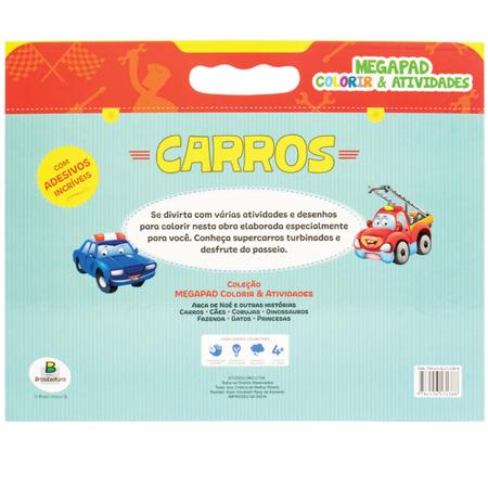 96 desenhos de carros para colorir