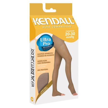 Imagem de Meia-calça Kendall sem Ponteira Alta Compressão (20-30 mmHg)