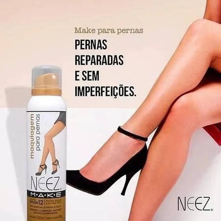 Meia de seda spray para sale pernas