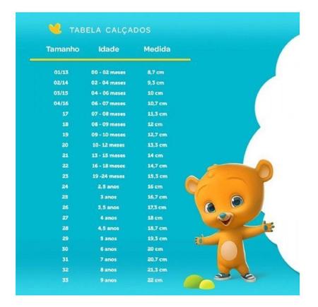 Meia Comfort Pinguim Tamanho 17 C/ Sola 074043E17 - Pimpolho - Meia para  Bebês - Magazine Luiza