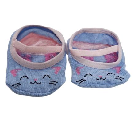 Meia Klin Sapatilha Antiderrapante 10 a 17 - 01 a 06 meses Imagem de Meia Klin Sapatilha Antiderrapante 10 a 17 - 01 a 06 meses