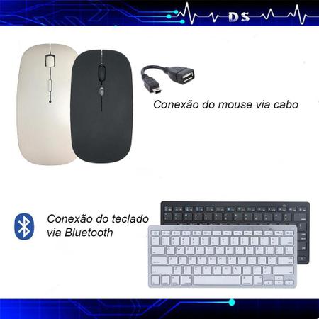 Imagem de Melhor Capa Para Tablet Samsung T510 Com Teclado + Mouse