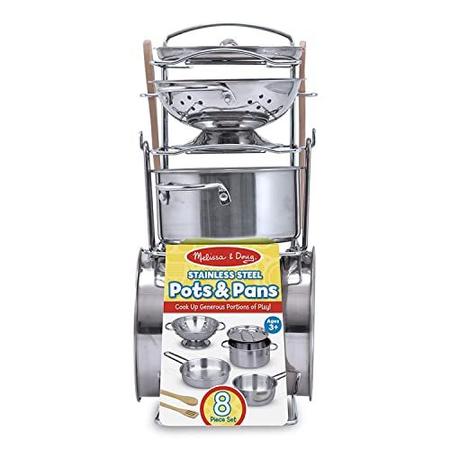 Melissa and doug 2025 stainless steel