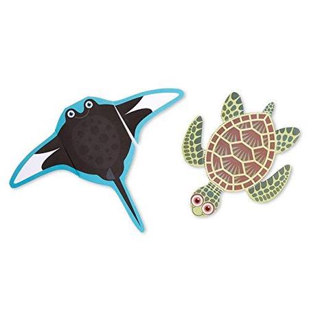 Melissa Doug Sea Life Scissor Skills Activity Pad com tesoura